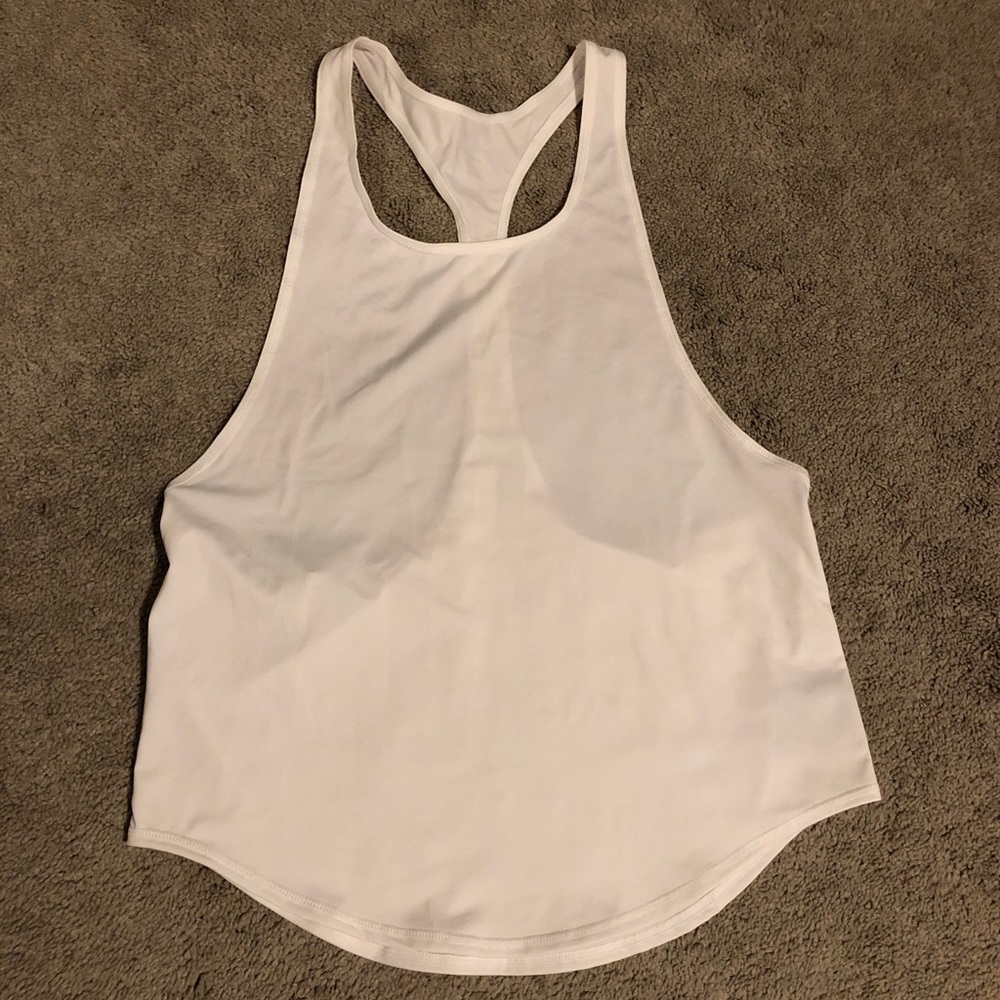Til You Collapse White Tank Top
